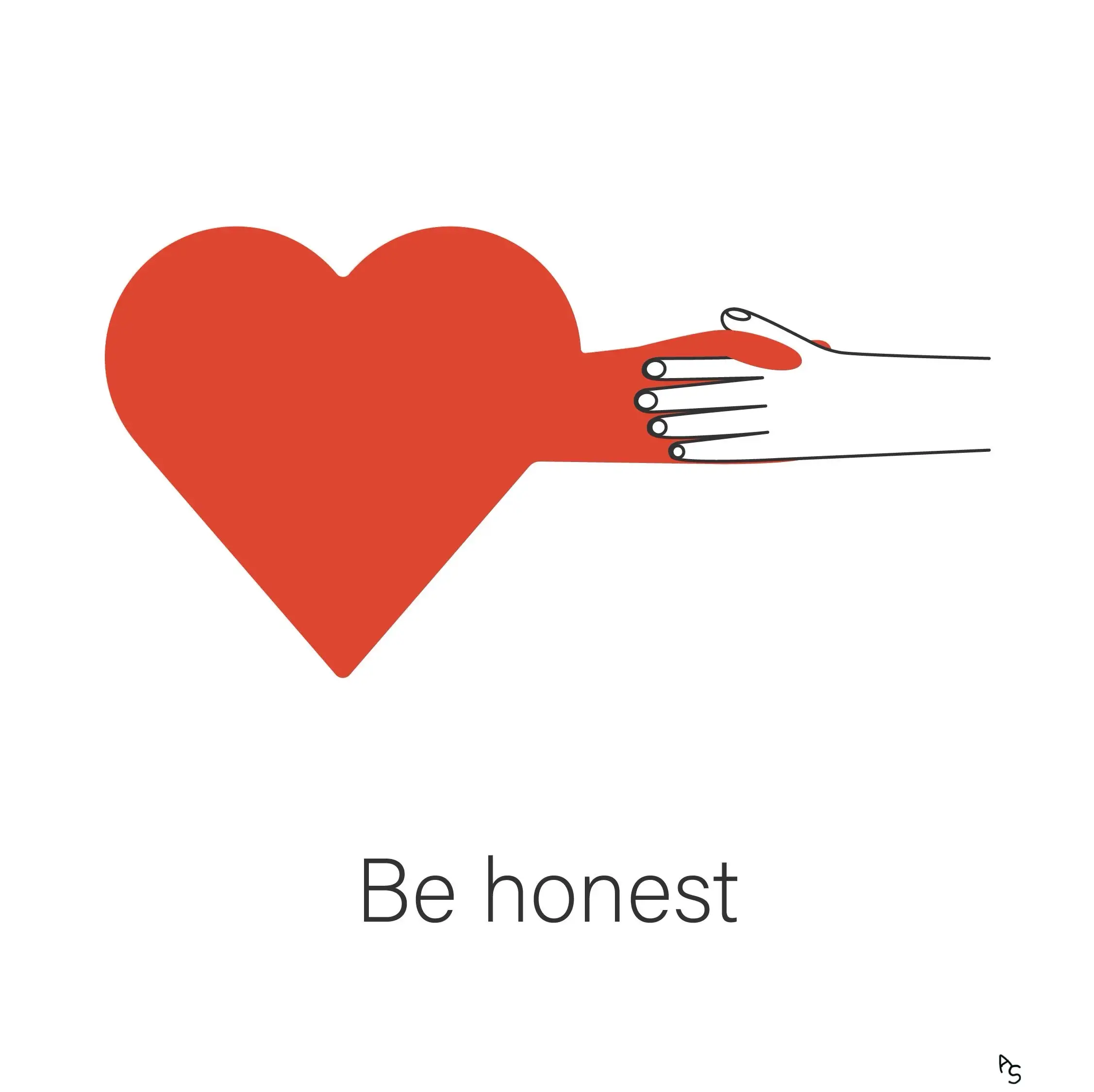 be honest