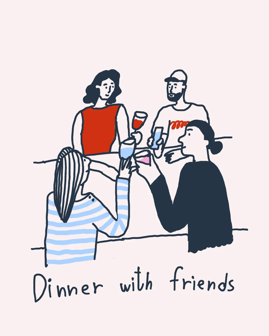 Weekend illustration